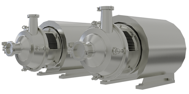 Twin Sanitary Centrifugal Pumps